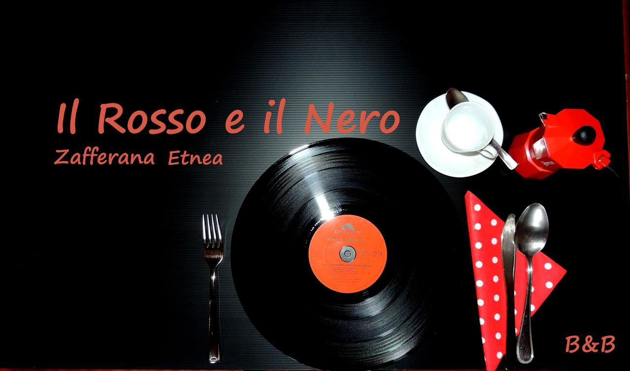 B&B Il Rosso E Il Nero Zafferana Etnea Exterior photo